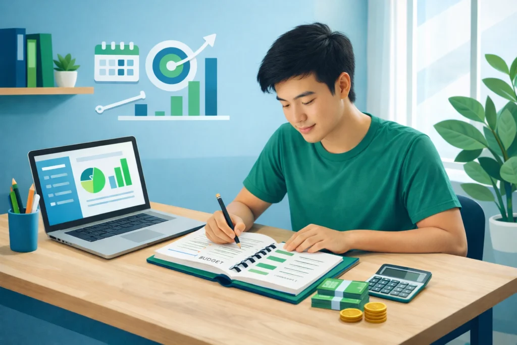 cara mengatur keuangan pribadi dengan mencatat pengeluaran dan membuat anggaran