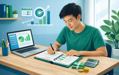 cara mengatur keuangan pribadi dengan mencatat pengeluaran dan membuat anggaran