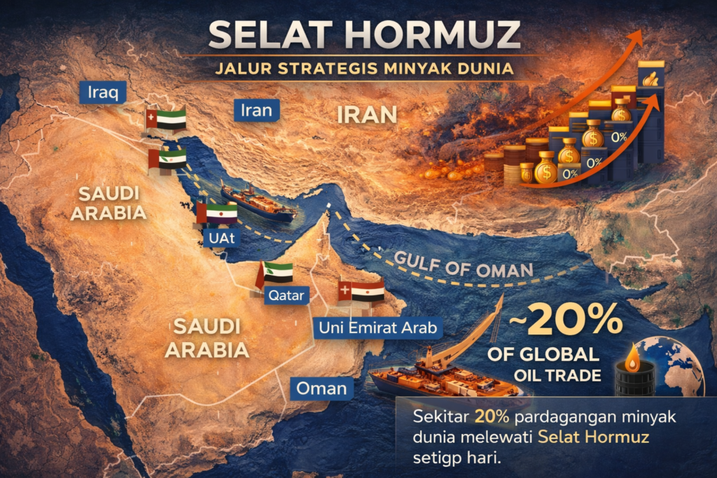perang ran dan lonjakan harga minyak dunia.